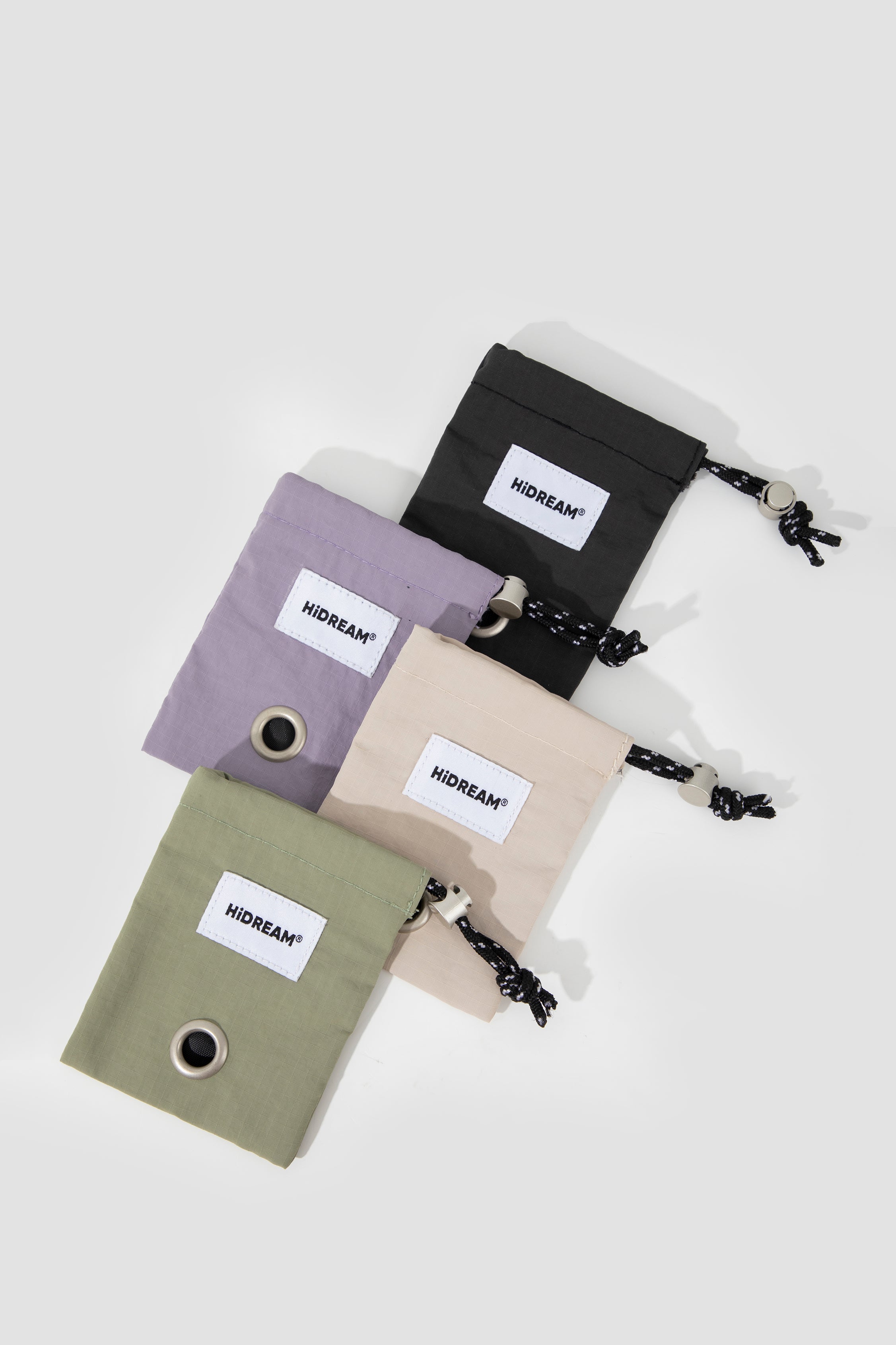 Square toilet bag