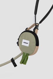 Circular toilet bag