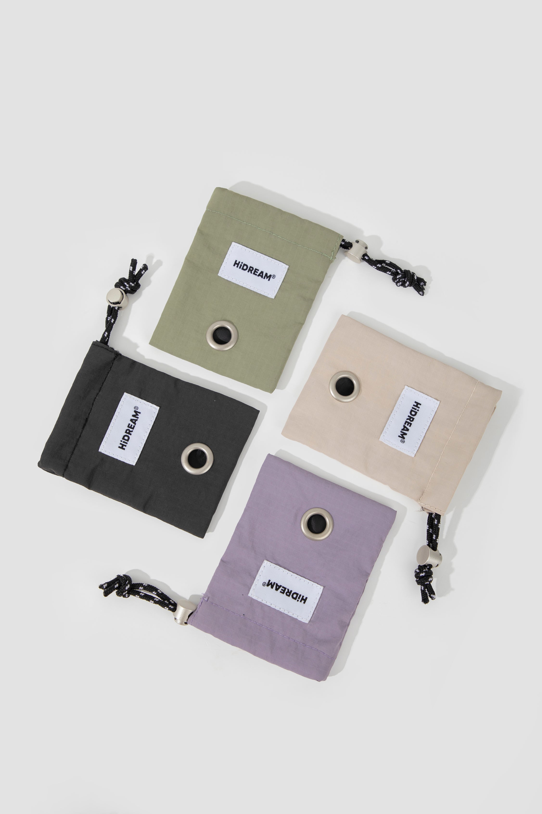 Square toilet bag
