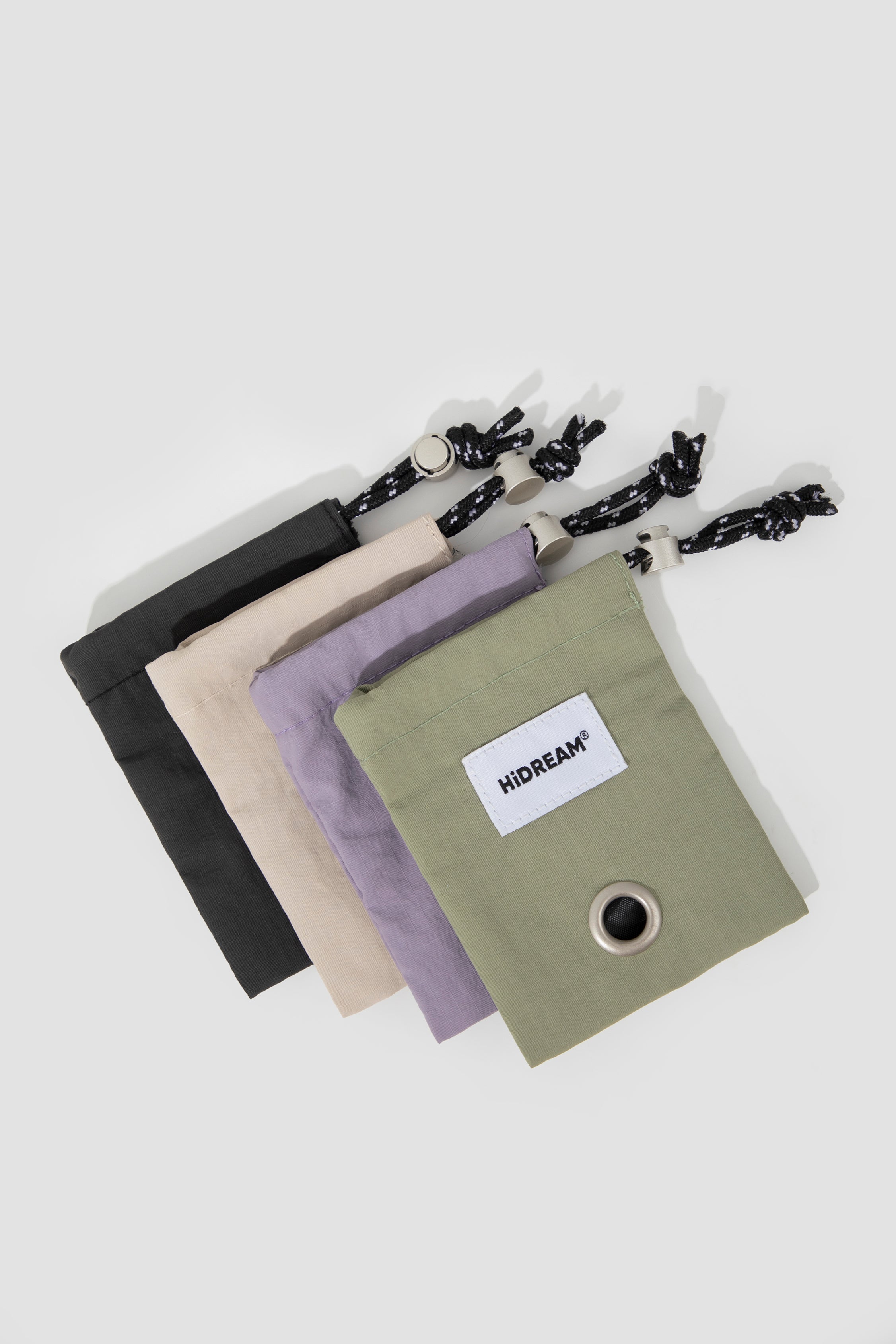 Square toilet bag
