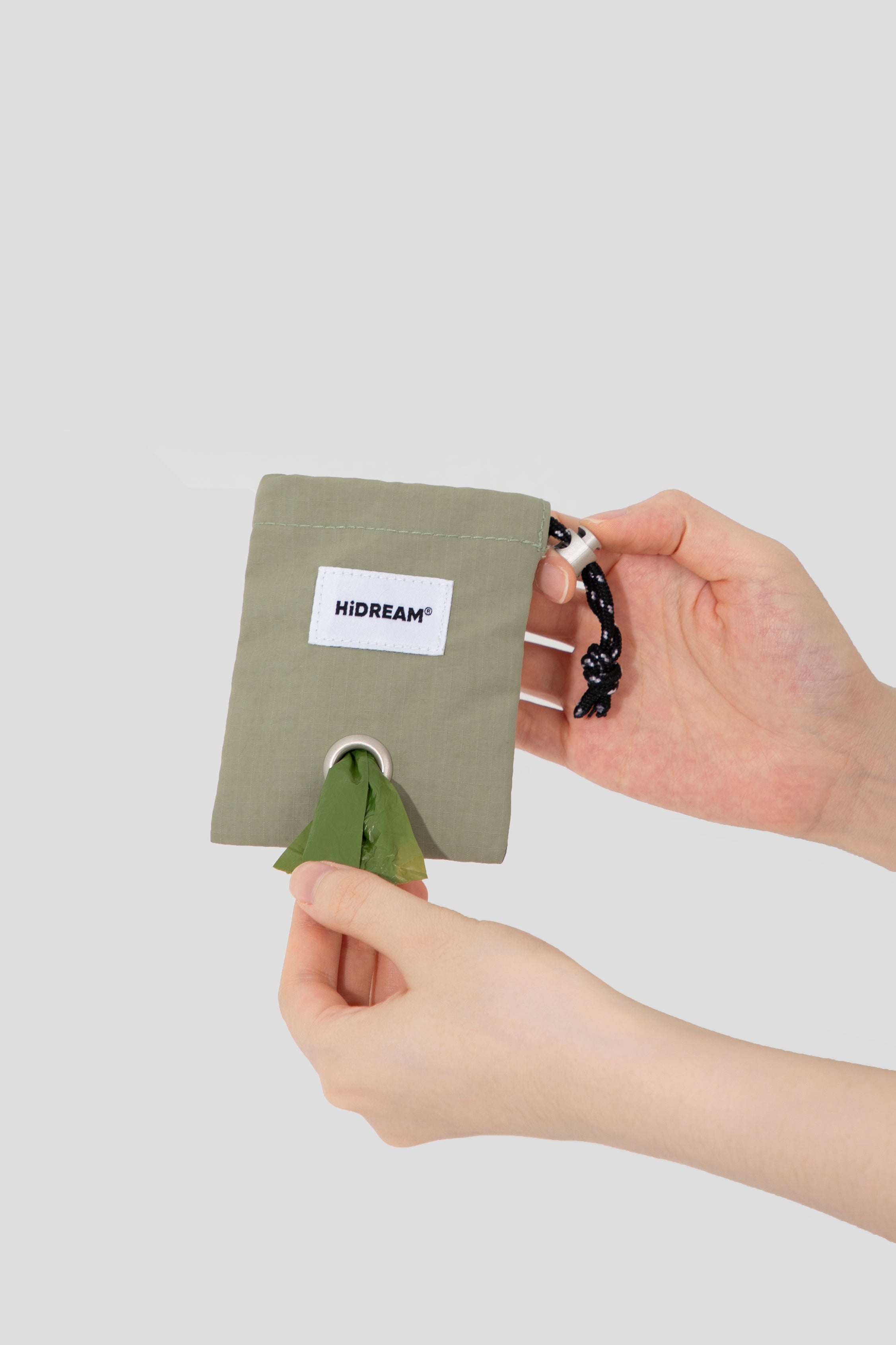 Square toilet bag