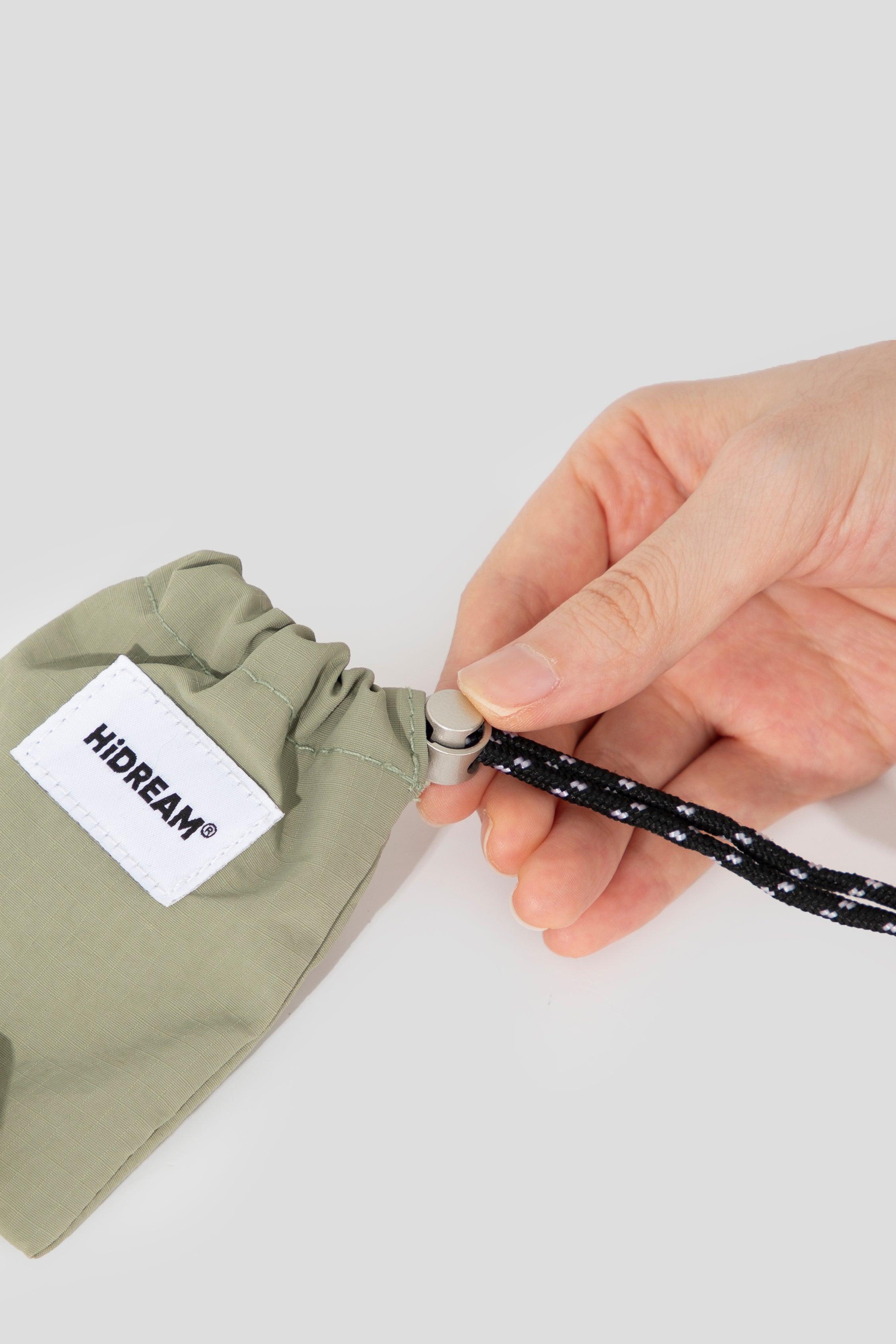 Square toilet bag