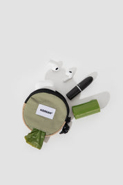 Circular toilet bag