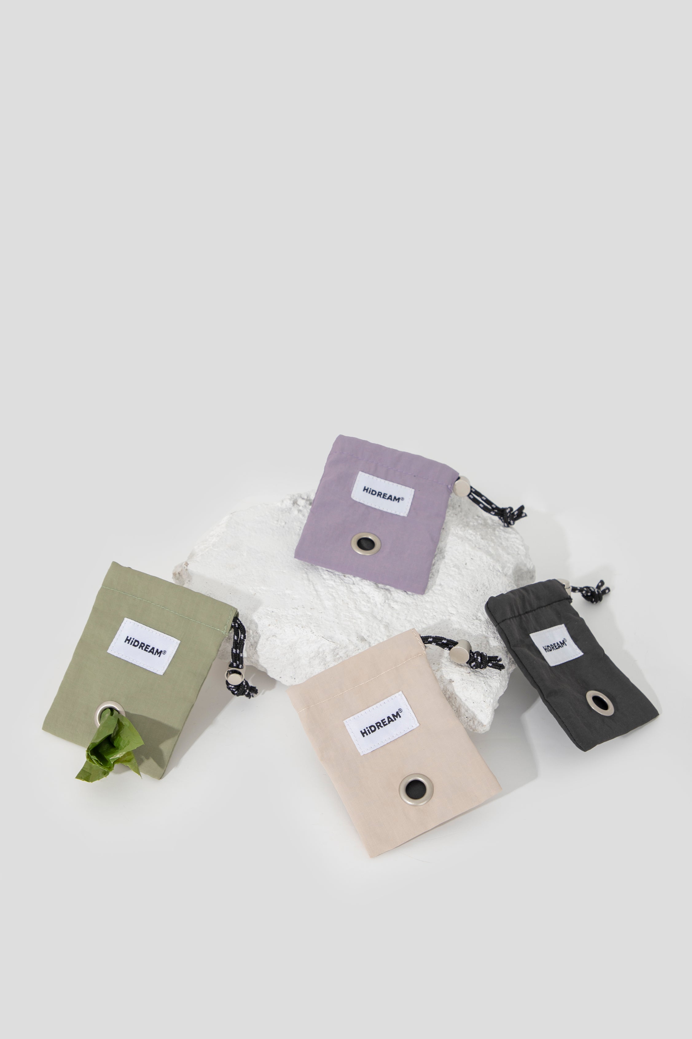 Square toilet bag