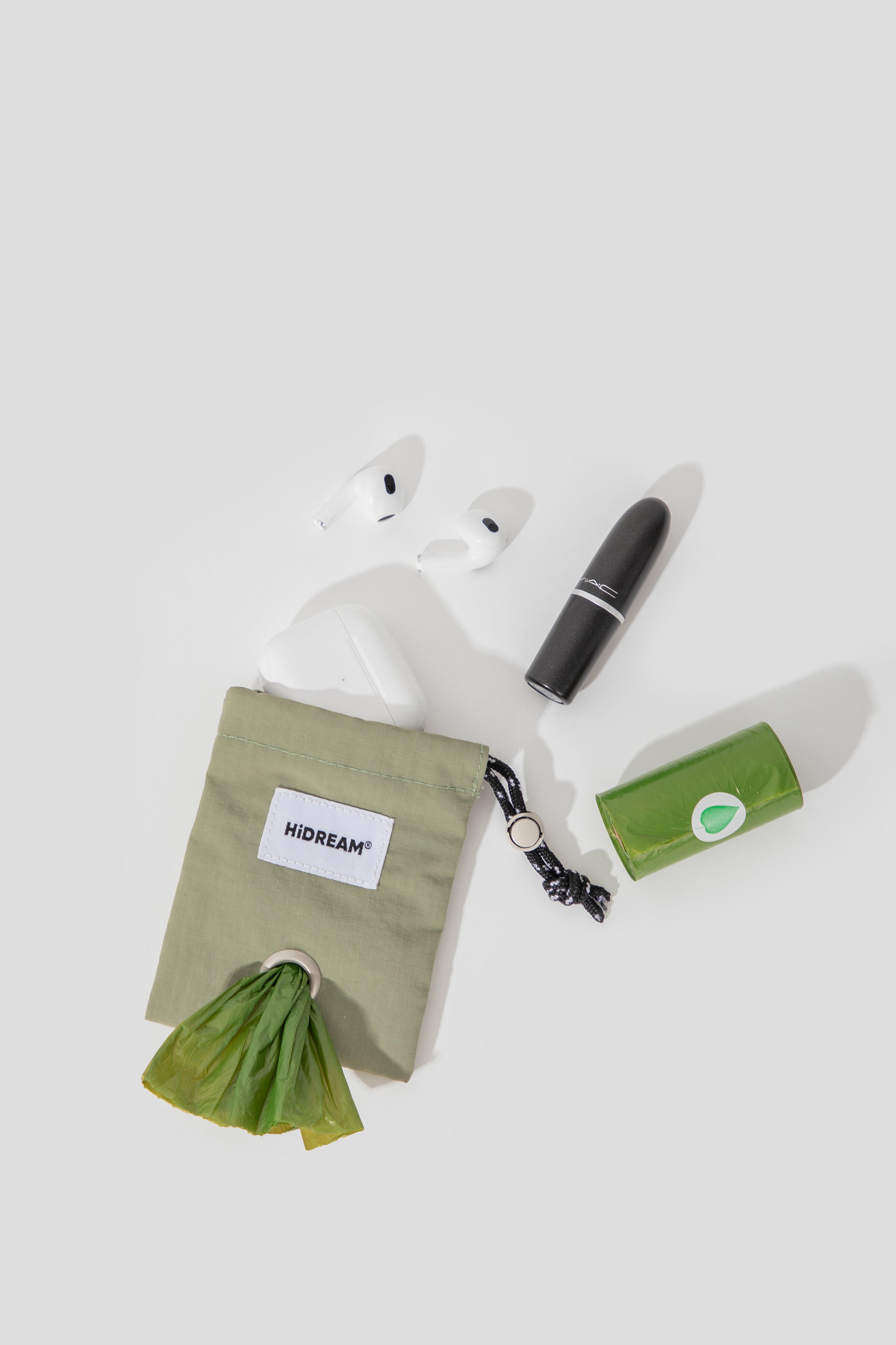 Square toilet bag