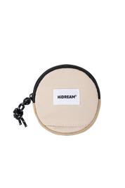 Circular toilet bag