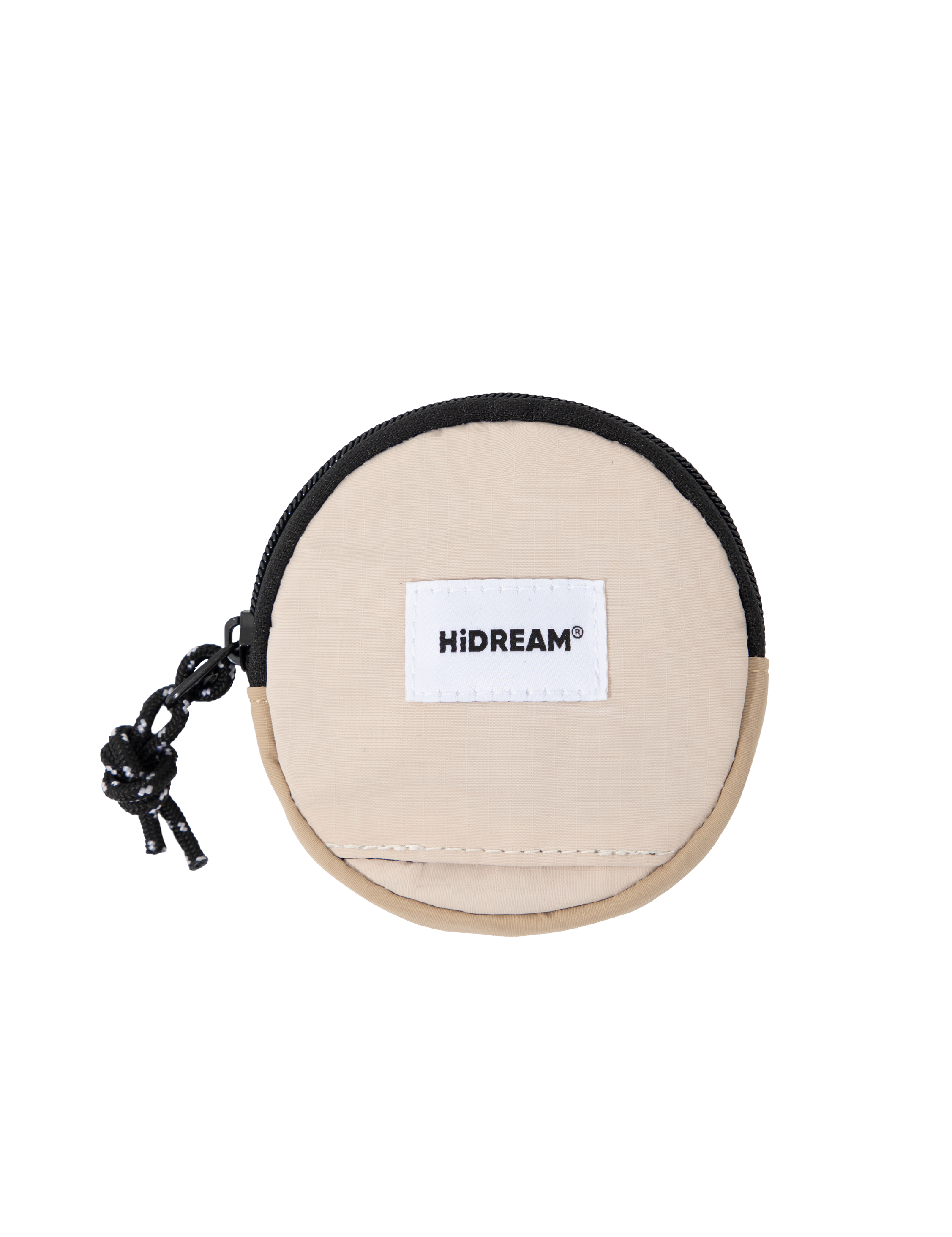 Circular toilet bag