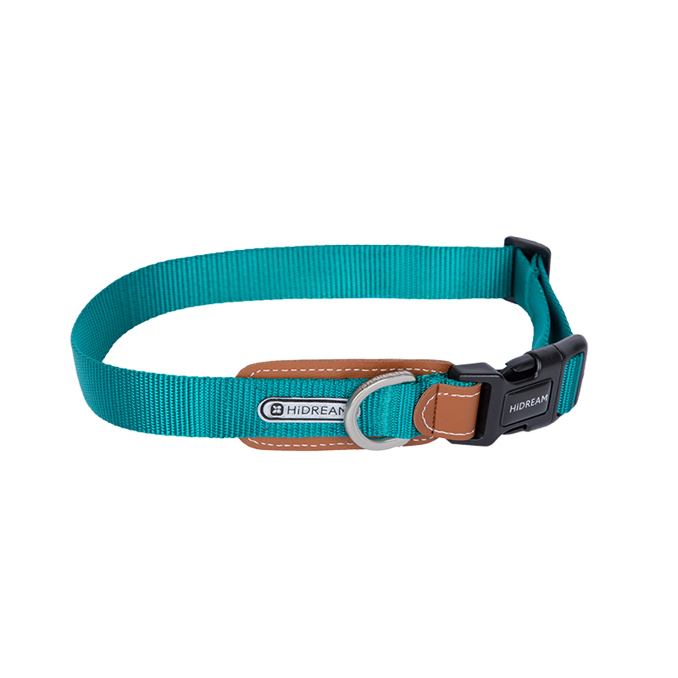 Bobo Series - Leather Collar with Spliced Leather