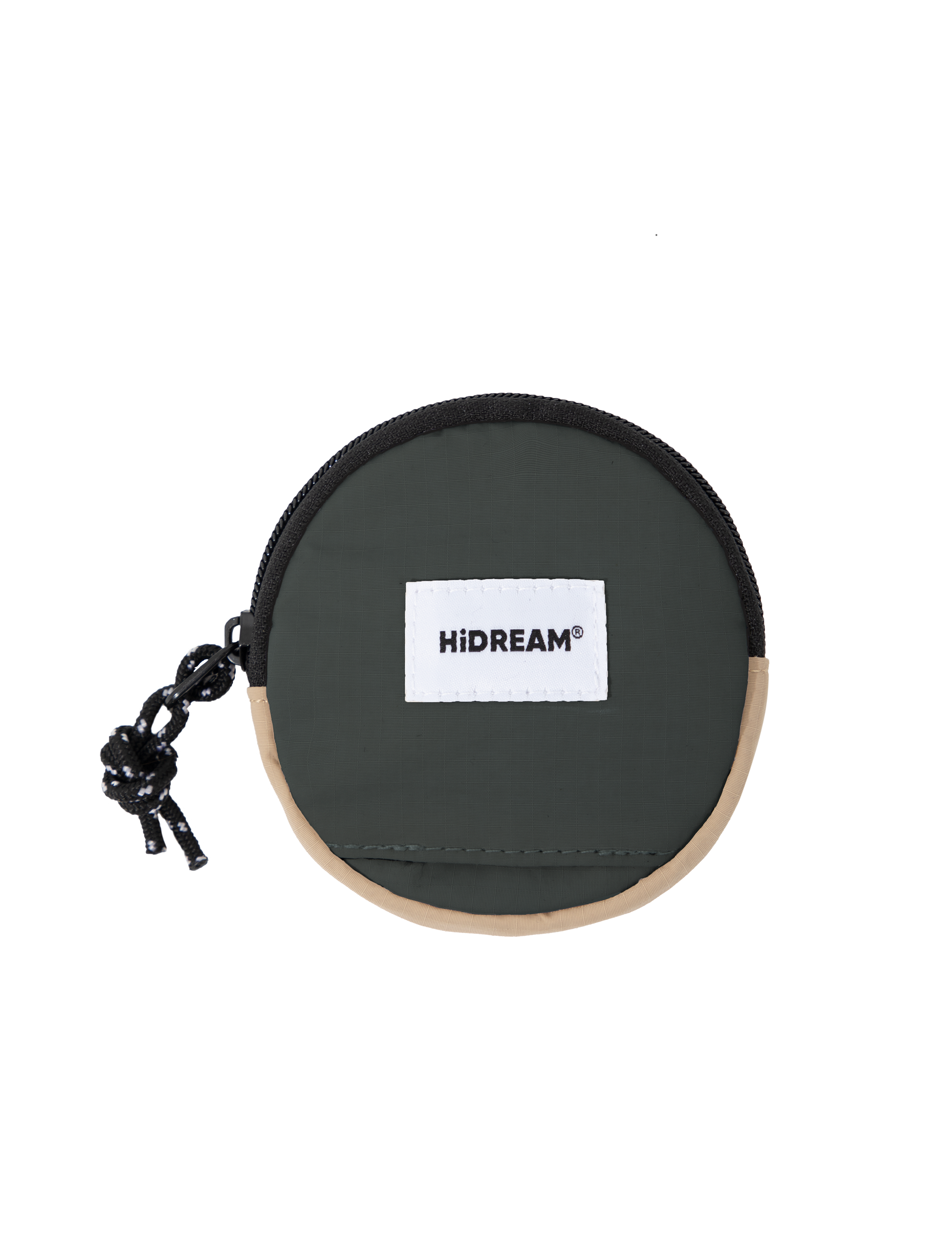 Circular toilet bag
