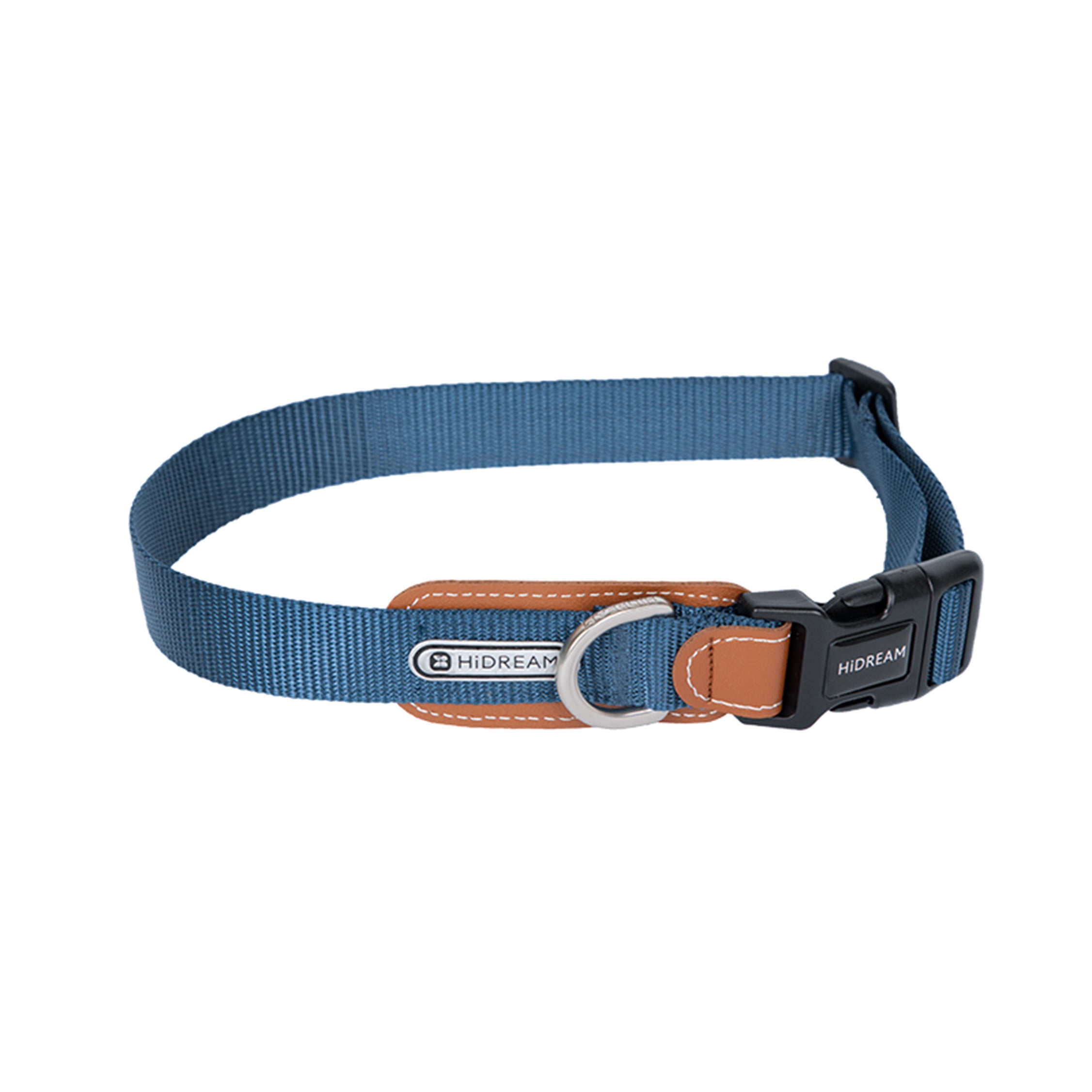 Bobo Series - Leather Collar with Spliced Leather